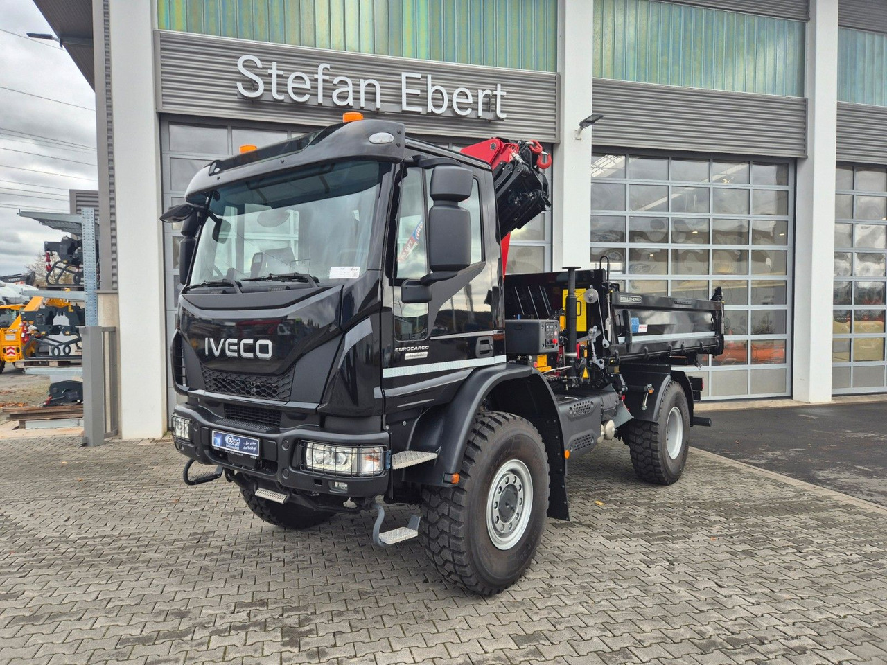 Iveco Eurocargo ML150E32WS 4x4 Kran HMF 1130K Funk AHK - Tipvogn lastbil, Lastbil med kran: billede 3 Iveco Eurocargo ML150E32WS 4x4 Kran HMF 1130K Funk AHK - Tipvogn lastbil, Lastbil med kran: billede 3