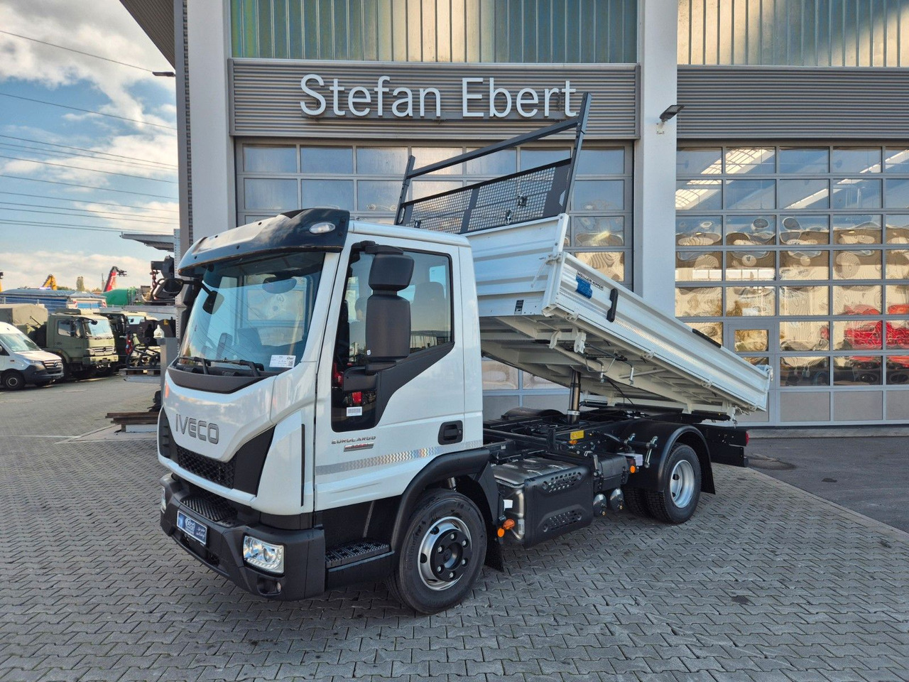 Iveco Eurocargo ML80E21 Meiller 2x AHK 3 Sitze - Tipvogn lastbil: billede 1 Iveco Eurocargo ML80E21 Meiller 2x AHK 3 Sitze - Tipvogn lastbil: billede 1
