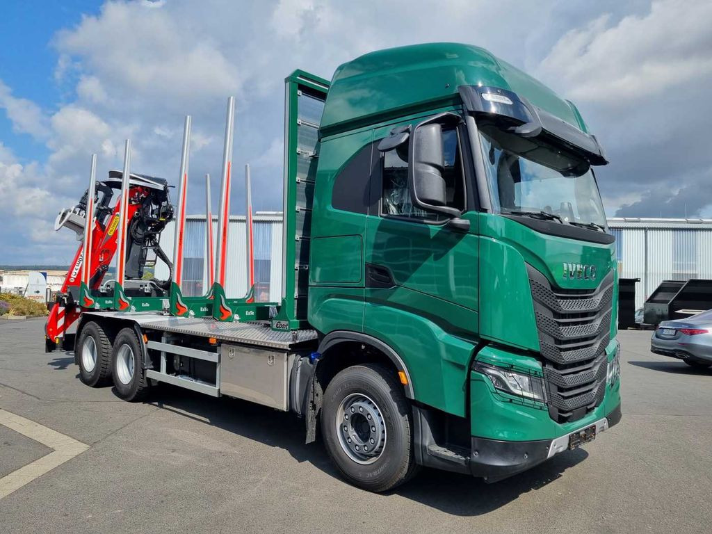 Iveco X-WAY AS300X57ZP ON+ 6x4 Palfinger Epsilon M12 Z Iveco X-WAY AS300X57ZP ON+ 6x4 Palfinger Epsilon M12 Z - Tømmerbil, Lastbil med kran: billede 2 Iveco X-WAY AS300X57ZP ON+ 6x4 Palfinger Epsilon M12 Z Iveco X-WAY AS300X57ZP ON+ 6x4 Palfinger Epsilon M12 Z - Tømmerbil, Lastbil med kran: billede 2