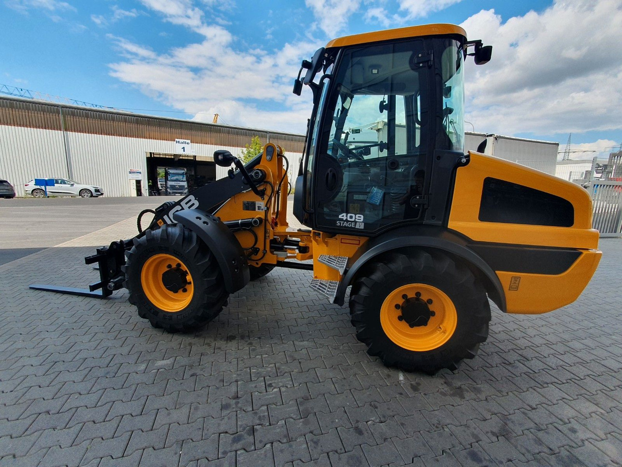 JCB 409 SV / Neufahrzeug / Gabel - Gummihjulslæsser: billede 5 JCB 409 SV / Neufahrzeug / Gabel - Gummihjulslæsser: billede 5
