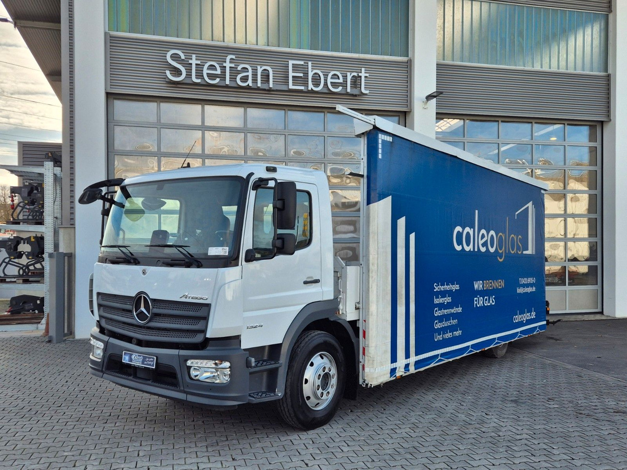 Mercedes-Benz Atego 1324 L Glaswand Heckkran PK10002 SH Funk - Lastbil, Lastbil med kran: billede 5 Mercedes-Benz Atego 1324 L Glaswand Heckkran PK10002 SH Funk - Lastbil, Lastbil med kran: billede 5