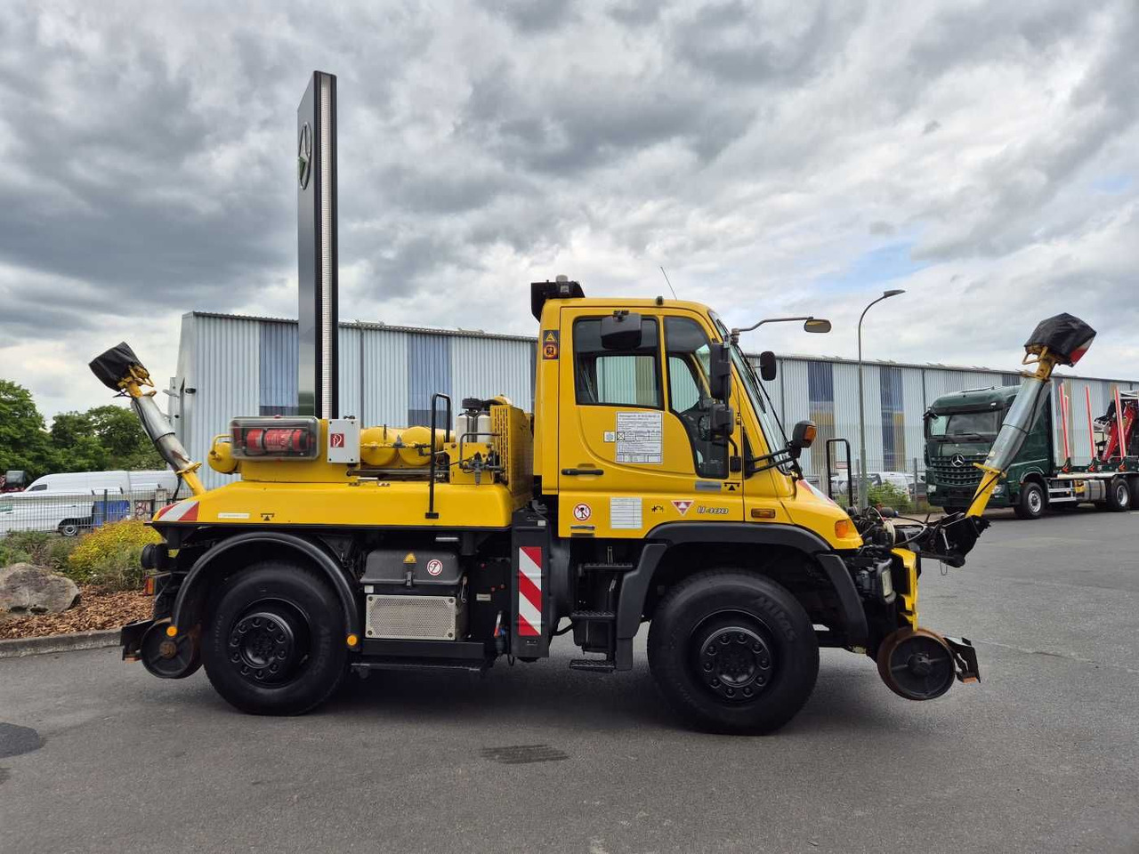 Mercedes-Benz Unimog U400 4x4 Zweiwege ZAGRO 800t/52 Achsen - Lastbil: billede 5 Mercedes-Benz Unimog U400 4x4 Zweiwege ZAGRO 800t/52 Achsen - Lastbil: billede 5