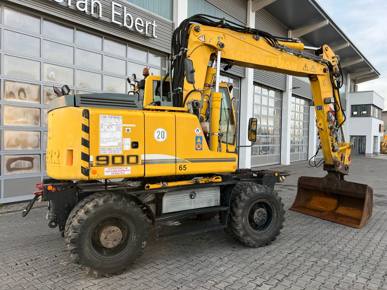 Liebherr A 900 C ZW Litronic / 19.616 h / 2009 - Hjulgravemaskine: billede 3 Liebherr A 900 C ZW Litronic / 19.616 h / 2009 - Hjulgravemaskine: billede 3