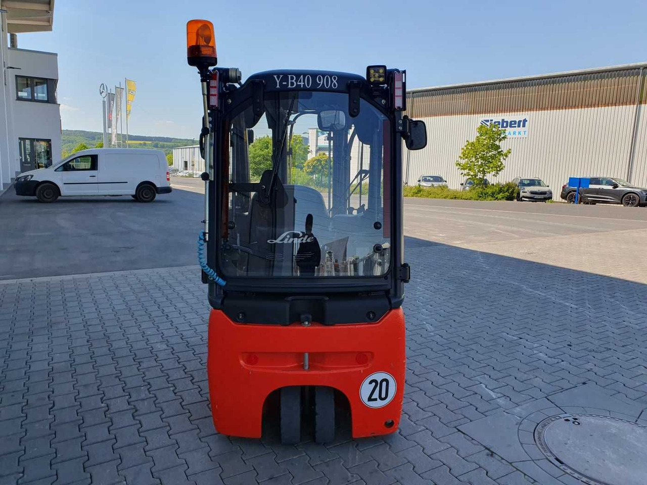 Linde E14 - 01 / Triplex: 4.10m! / SS / nur 1.003h! - El gaffeltruck: billede 5 Linde E14 - 01 / Triplex: 4.10m! / SS / nur 1.003h! - El gaffeltruck: billede 5