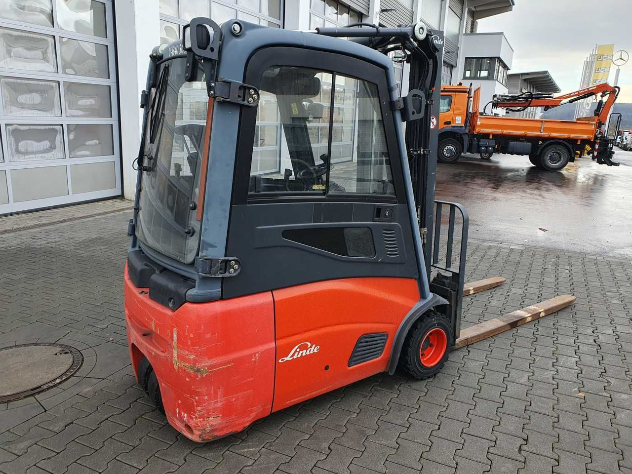 Linde E18 - 01 / Triplex: 4.50m! / SS / nur 5.672h! - El gaffeltruck: billede 4 Linde E18 - 01 / Triplex: 4.50m! / SS / nur 5.672h! - El gaffeltruck: billede 4