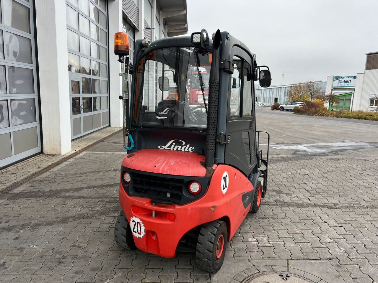 Linde H14D-01 / Triplex: 4.60m! / SS / nur 1.672h! - Diesel gaffeltruck: billede 4 Linde H14D-01 / Triplex: 4.60m! / SS / nur 1.672h! - Diesel gaffeltruck: billede 4