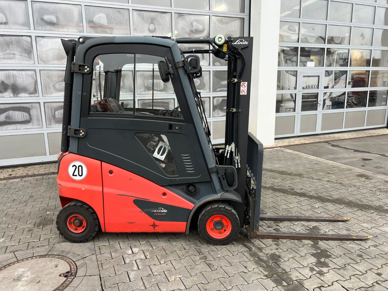 Linde H14D-01 / Triplex: 4.60m! / SS / nur 1.672h! - Diesel gaffeltruck: billede 2 Linde H14D-01 / Triplex: 4.60m! / SS / nur 1.672h! - Diesel gaffeltruck: billede 2