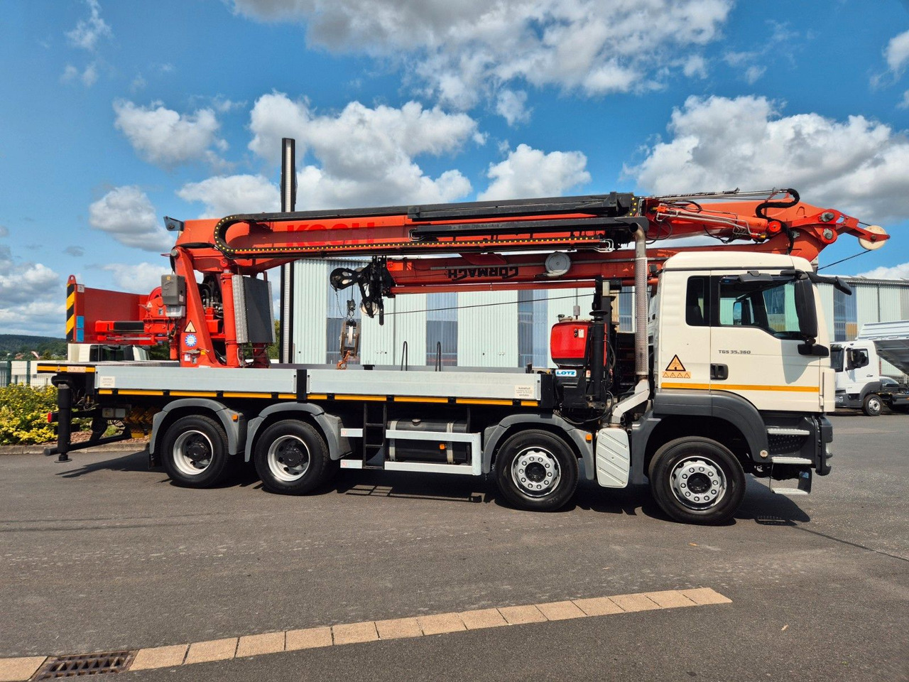 MAN TGS 35.360 8x4 BB Gormach 91000 TECH Funk - Lastbil med kran: billede 5 MAN TGS 35.360 8x4 BB Gormach 91000 TECH Funk - Lastbil med kran: billede 5