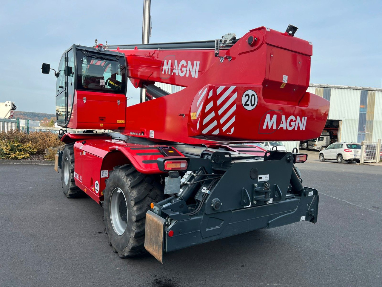 Magni RTH 6.26 / nur 597h ! / Gabel / 6 t Winde - Teleskop truck: billede 3 Magni RTH 6.26 / nur 597h ! / Gabel / 6 t Winde - Teleskop truck: billede 3