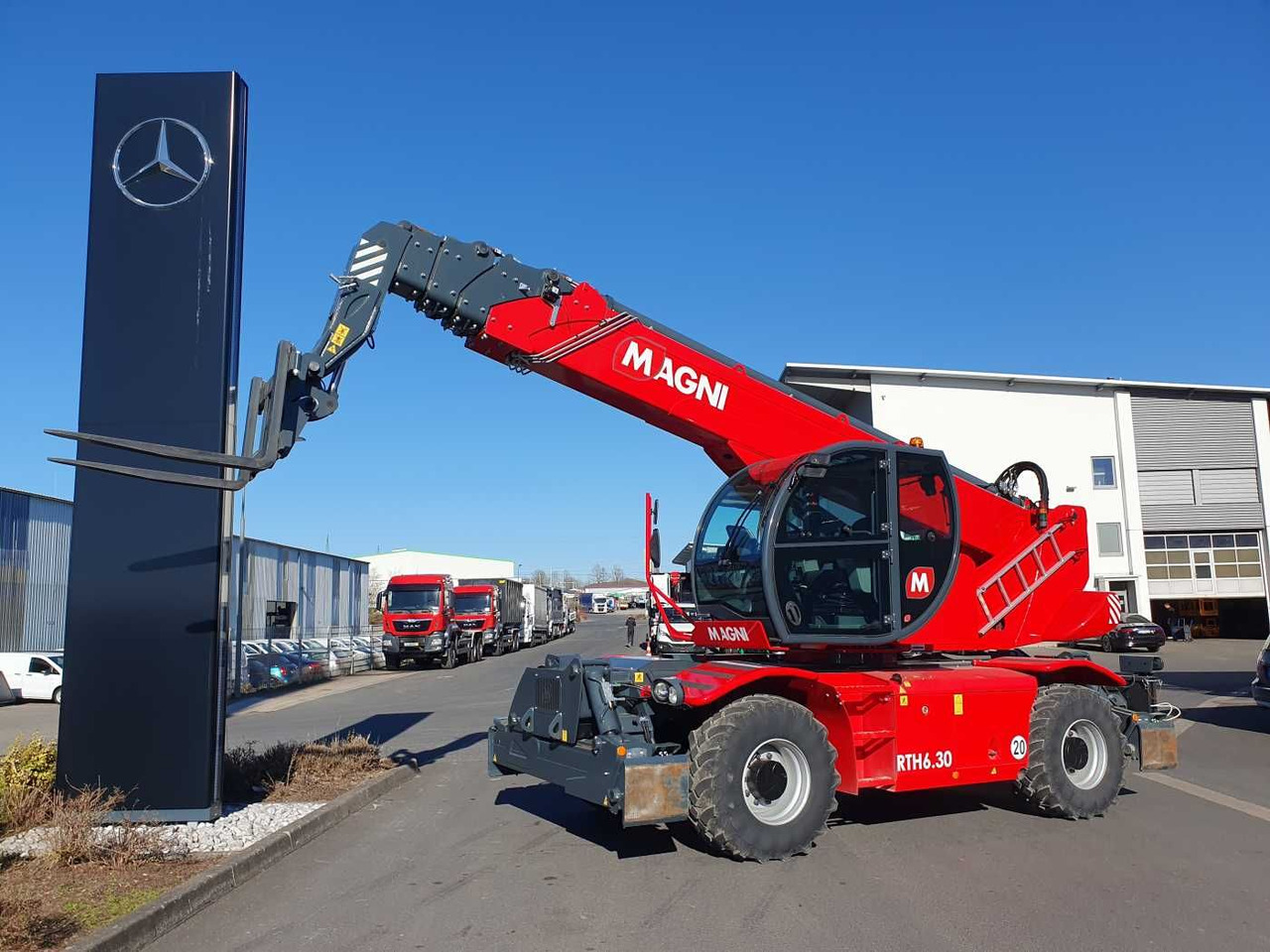 Magni RTH 6.30 Roto + Funk + Klima / nur 119h! - Teleskop truck: billede 1 Magni RTH 6.30 Roto + Funk + Klima / nur 119h! - Teleskop truck: billede 1