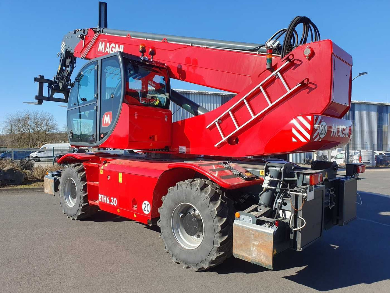 Magni RTH 6.30 Roto + Funk + Klima / nur 119h! - Gummihjulslæsser: billede 4 Magni RTH 6.30 Roto + Funk + Klima / nur 119h! - Gummihjulslæsser: billede 4