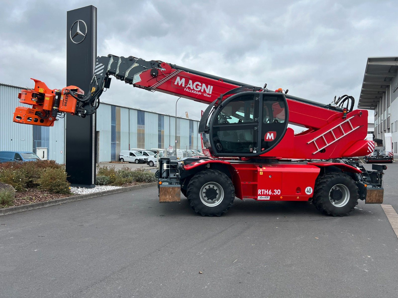Magni RTH 6.30 SH / Fällkran / Westtech CS750 - Teleskop truck: billede 3 Magni RTH 6.30 SH / Fällkran / Westtech CS750 - Teleskop truck: billede 3