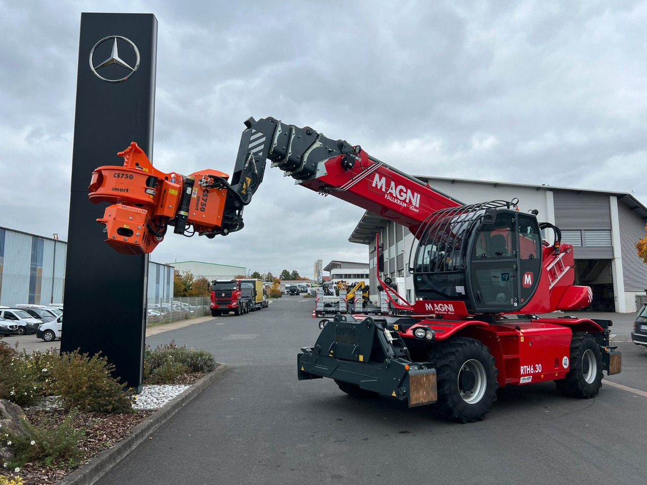 Magni RTH 6.30 SH / Fällkran / Westtech CS750 - Teleskop truck: billede 2 Magni RTH 6.30 SH / Fällkran / Westtech CS750 - Teleskop truck: billede 2