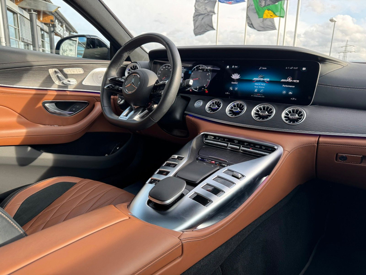 Coupé Mercedes-Benz AMG GT 63 S Keramik+AirM+Burm+Distr+SitzKlima: billede 16