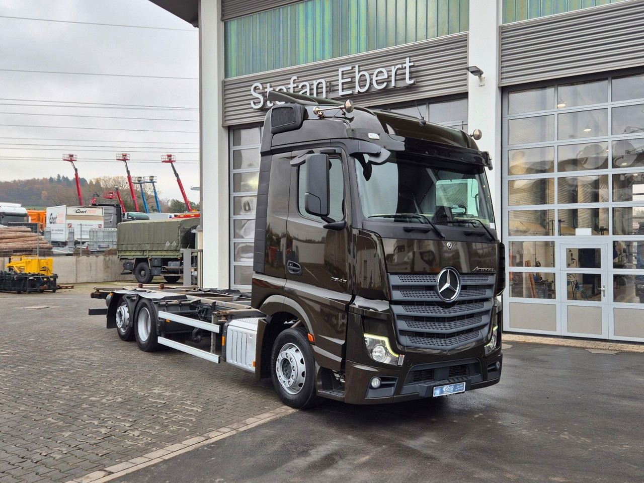 Mercedes-Benz Actros 2543 LnR 6x2 Retarder - Containerbil/ Veksellad lastbil: billede 4 Mercedes-Benz Actros 2543 LnR 6x2 Retarder - Containerbil/ Veksellad lastbil: billede 4