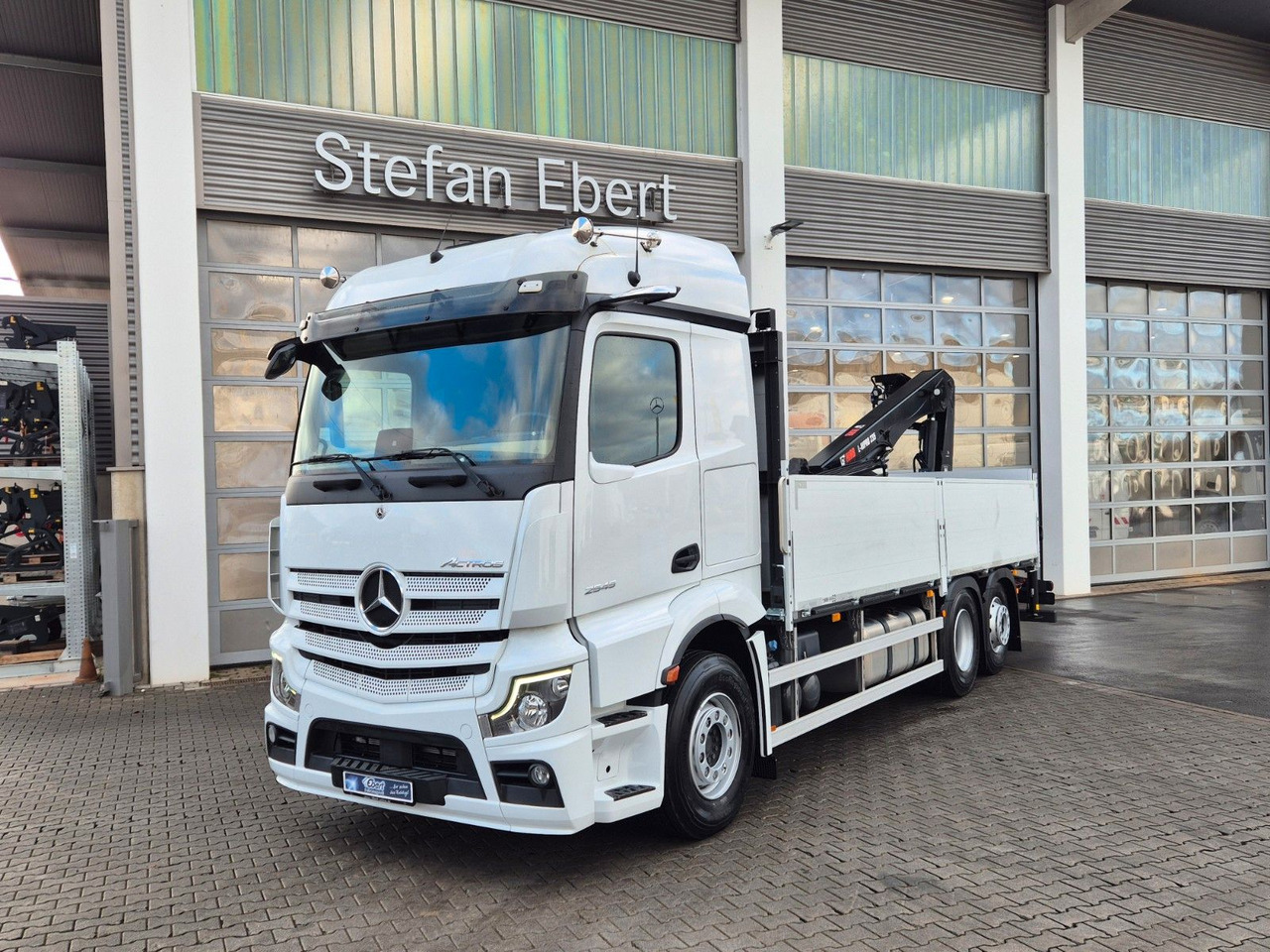 Mercedes-Benz Actros 2545 L 6x2 Hiab L-HIPRO 235 DLS-3 - Lastbil med lad, Lastbil med kran: billede 2 Mercedes-Benz Actros 2545 L 6x2 Hiab L-HIPRO 235 DLS-3 - Lastbil med lad, Lastbil med kran: billede 2