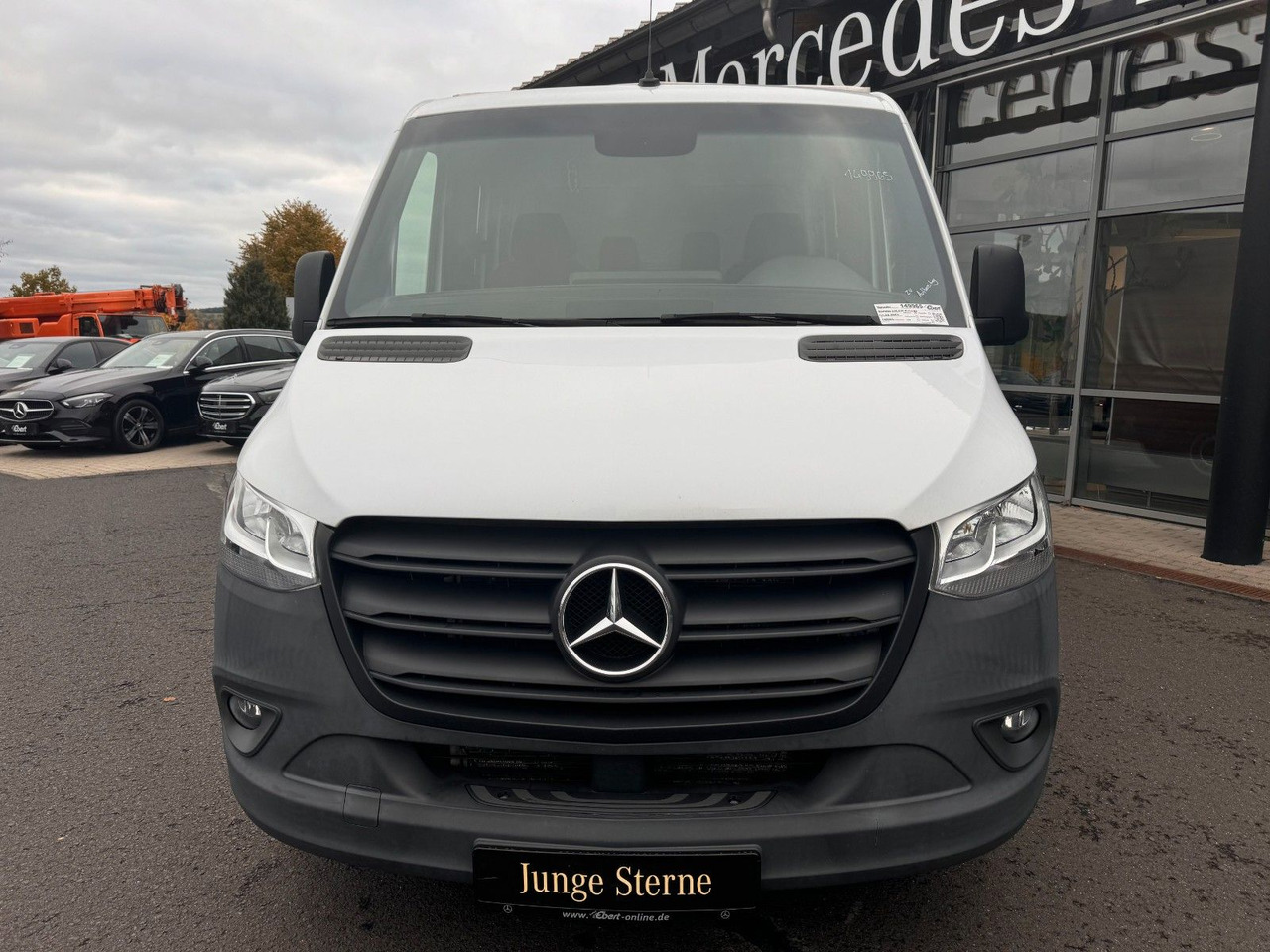Mercedes-Benz Sprinter 215 CDI DoKa 9G Klima AHK SHZ - Varebil med presenning, Mandskabsbil: billede 2 Mercedes-Benz Sprinter 215 CDI DoKa 9G Klima AHK SHZ - Varebil med presenning, Mandskabsbil: billede 2