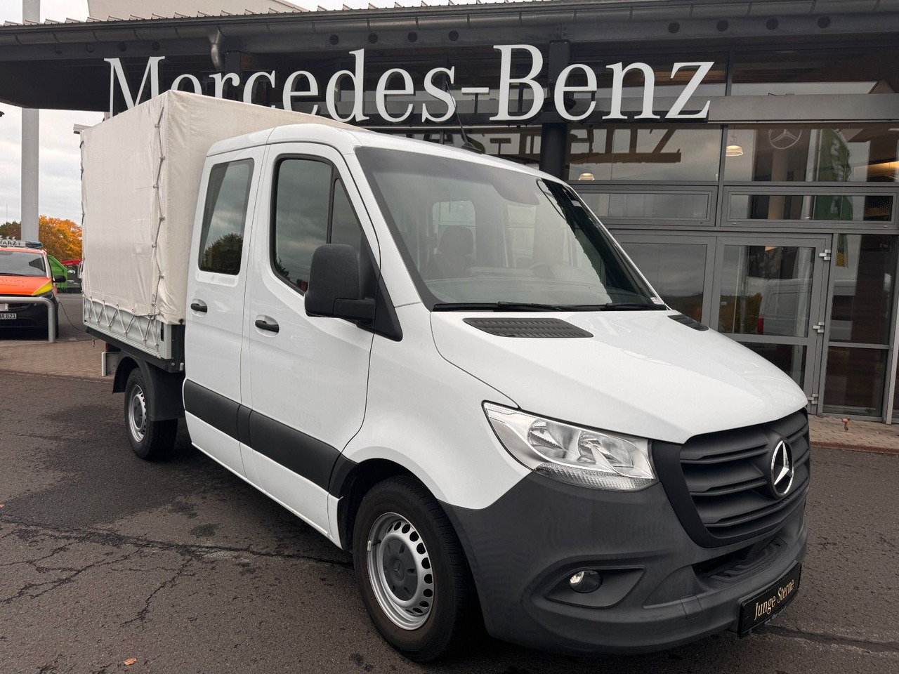 Mercedes-Benz Sprinter 215 CDI DoKa 9G Klima AHK SHZ - Ladbil, Mandskabsbil: billede 1 Mercedes-Benz Sprinter 215 CDI DoKa 9G Klima AHK SHZ - Ladbil, Mandskabsbil: billede 1