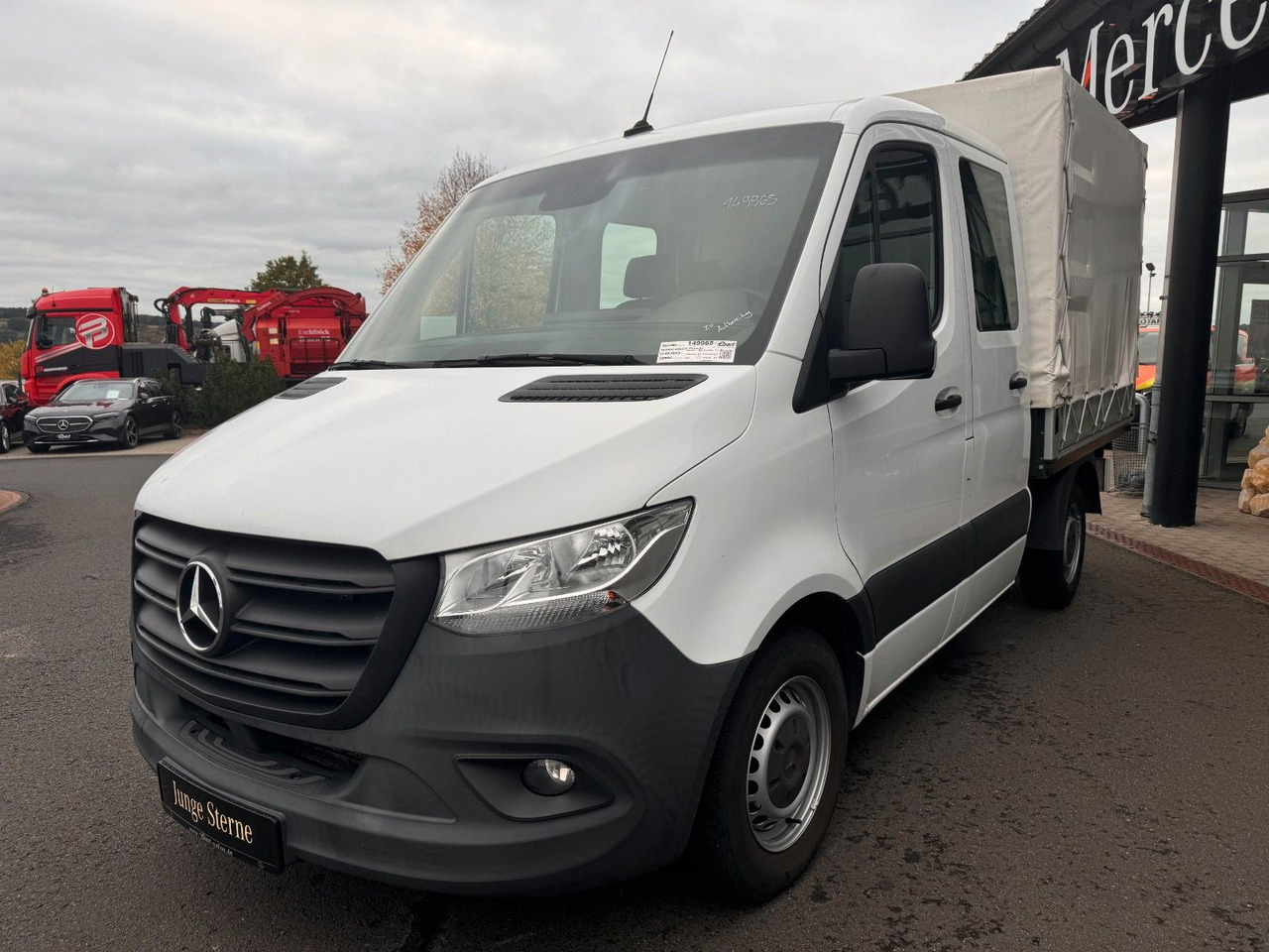 Mercedes-Benz Sprinter 215 CDI DoKa 9G Klima AHK SHZ - Ladbil, Mandskabsbil: billede 3 Mercedes-Benz Sprinter 215 CDI DoKa 9G Klima AHK SHZ - Ladbil, Mandskabsbil: billede 3