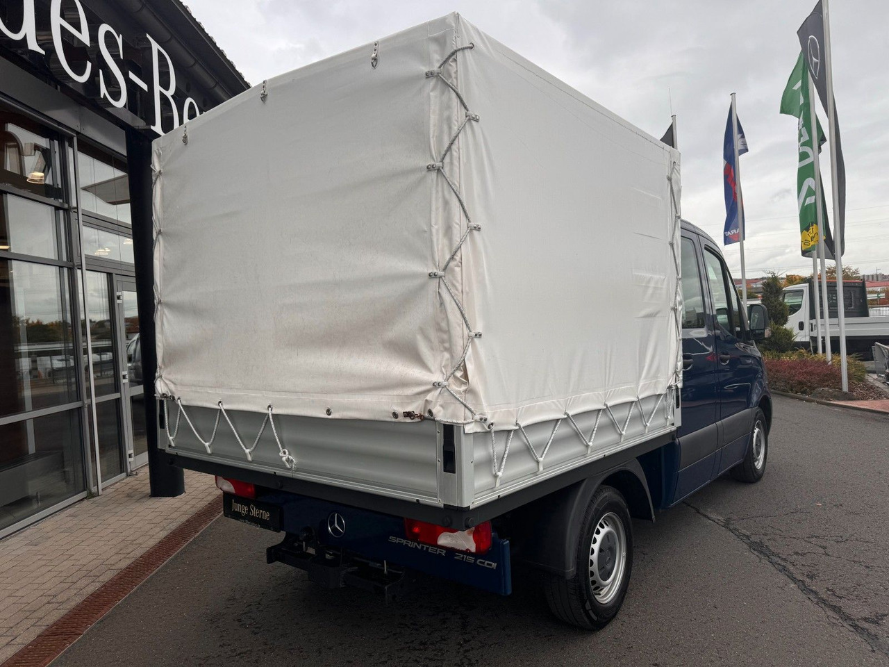 Mercedes-Benz Sprinter 215 CDI DoKa 9G Klima AHK SHZ - Ladbil, Mandskabsbil: billede 4 Mercedes-Benz Sprinter 215 CDI DoKa 9G Klima AHK SHZ - Ladbil, Mandskabsbil: billede 4