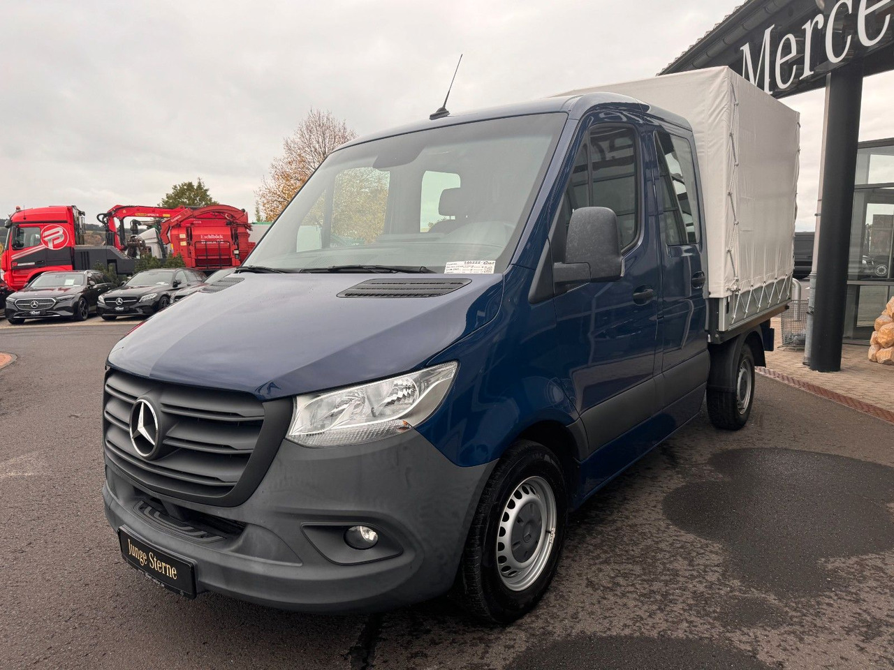 Mercedes-Benz Sprinter 215 CDI DoKa 9G Klima AHK SHZ - Ladbil, Mandskabsbil: billede 3 Mercedes-Benz Sprinter 215 CDI DoKa 9G Klima AHK SHZ - Ladbil, Mandskabsbil: billede 3