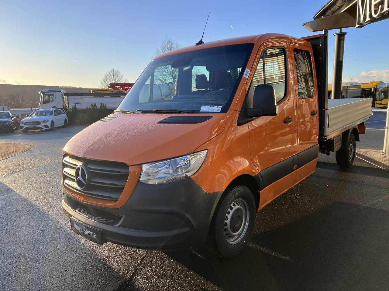 Mercedes-Benz Sprinter 317 CDI DoKa 4325 Klima MBUX Stdheiz - Ladbil, Mandskabsbil: billede 3 Mercedes-Benz Sprinter 317 CDI DoKa 4325 Klima MBUX Stdheiz - Ladbil, Mandskabsbil: billede 3
