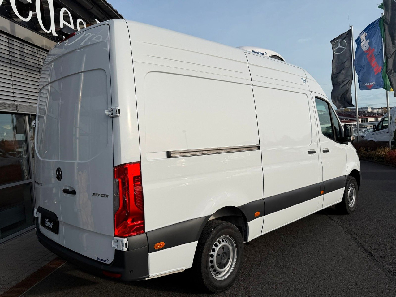 Mercedes-Benz Sprinter 317 CDI Frischdienst Fahr-/Standkühlung - Kølebil: billede 4 Mercedes-Benz Sprinter 317 CDI Frischdienst Fahr-/Standkühlung - Kølebil: billede 4