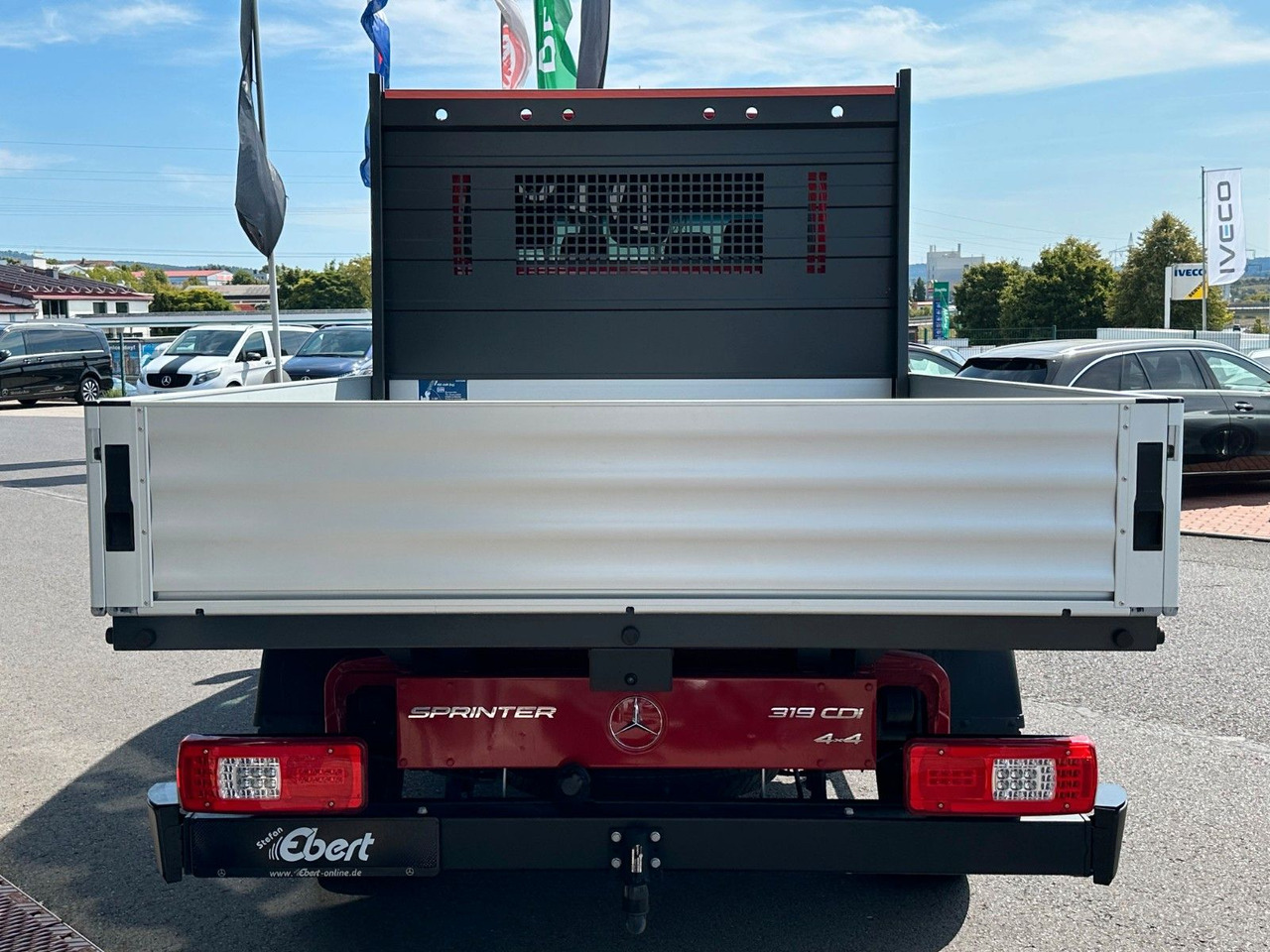 Mercedes-Benz Sprinter 319 CDI 4x4 DoKa Klima AHK3,5to - Varebil med presenning, Mandskabsbil: billede 5 Mercedes-Benz Sprinter 319 CDI 4x4 DoKa Klima AHK3,5to - Varebil med presenning, Mandskabsbil: billede 5