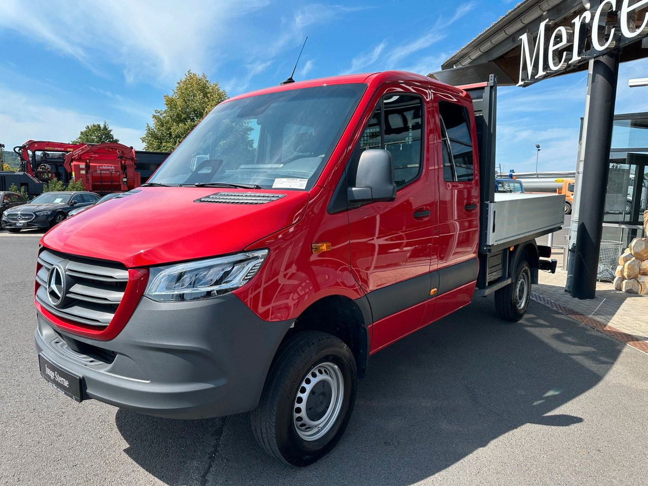 Mercedes-Benz Sprinter 319 CDI 4x4 DoKa Klima AHK3,5to - Ladbil, Mandskabsbil: billede 3 Mercedes-Benz Sprinter 319 CDI 4x4 DoKa Klima AHK3,5to - Ladbil, Mandskabsbil: billede 3