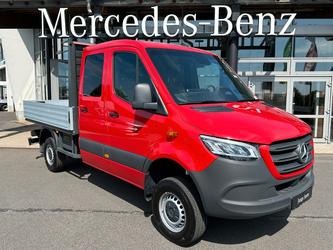 Mercedes-Benz Sprinter 319 CDI 4x4 DoKa Klima AHK3,5to - Ladbil, Mandskabsbil: billede 1 Mercedes-Benz Sprinter 319 CDI 4x4 DoKa Klima AHK3,5to - Ladbil, Mandskabsbil: billede 1