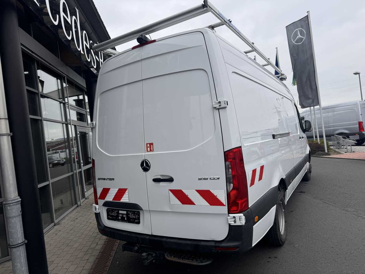 Mercedes-Benz Sprinter 516 CDI Werkstatt/Regal AHK3,5to Klima - Varevogn: billede 4 Mercedes-Benz Sprinter 516 CDI Werkstatt/Regal AHK3,5to Klima - Varevogn: billede 4