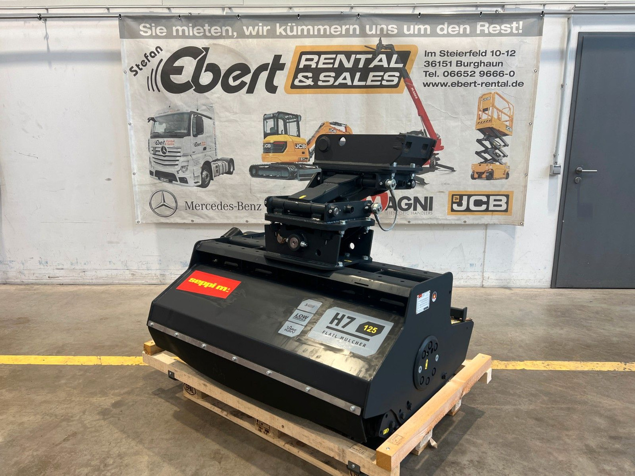 Other Seppi M. H7 125 Schlegelmulcher / NEU / lagernd - Øvrig maskin: billede 1 Other Seppi M. H7 125 Schlegelmulcher / NEU / lagernd - Øvrig maskin: billede 1