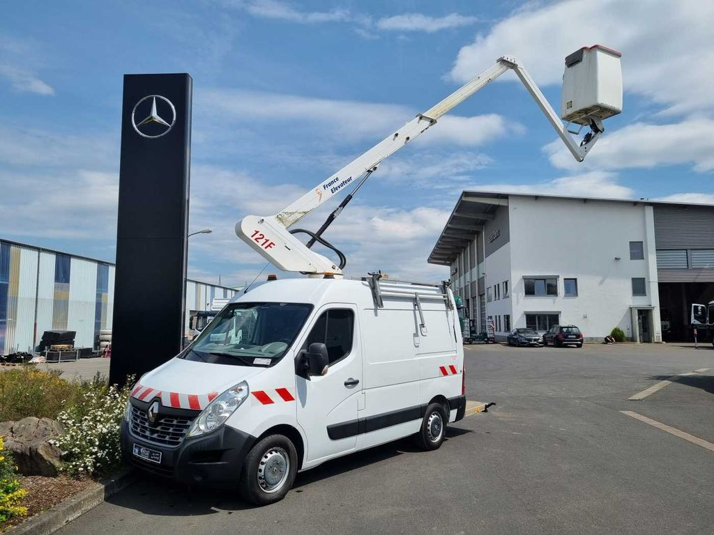 Renault Master 2.3 dCi / France Elevateur 121FCC, 12,5m - Lastbil med mandskabslift, Varebil: billede 1 Renault Master 2.3 dCi / France Elevateur 121FCC, 12,5m - Lastbil med mandskabslift, Varebil: billede 1