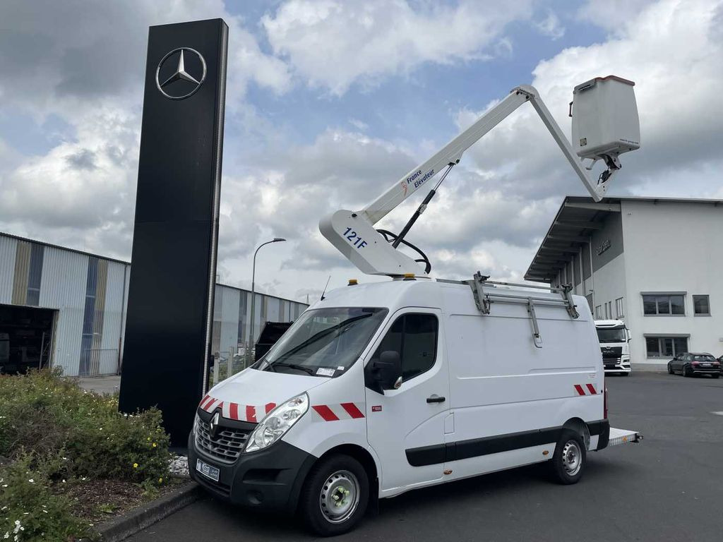 Renault Master 2.3 dCi / France Elevateur 121FT, 12m Renault Master 2.3 dCi / France Elevateur 121FT, 12m - Lastbil med mandskabslift, Varebil: billede 1 Renault Master 2.3 dCi / France Elevateur 121FT, 12m Renault Master 2.3 dCi / France Elevateur 121FT, 12m - Lastbil med mandskabslift, Varebil: billede 1