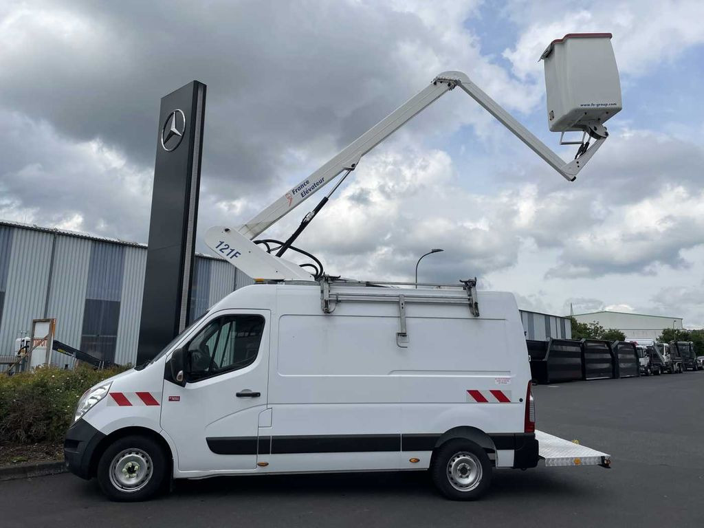 Renault Master 2.3 dCi / France Elevateur 121FT, 12m Renault Master 2.3 dCi / France Elevateur 121FT, 12m - Lastbil med mandskabslift, Varebil: billede 2 Renault Master 2.3 dCi / France Elevateur 121FT, 12m Renault Master 2.3 dCi / France Elevateur 121FT, 12m - Lastbil med mandskabslift, Varebil: billede 2