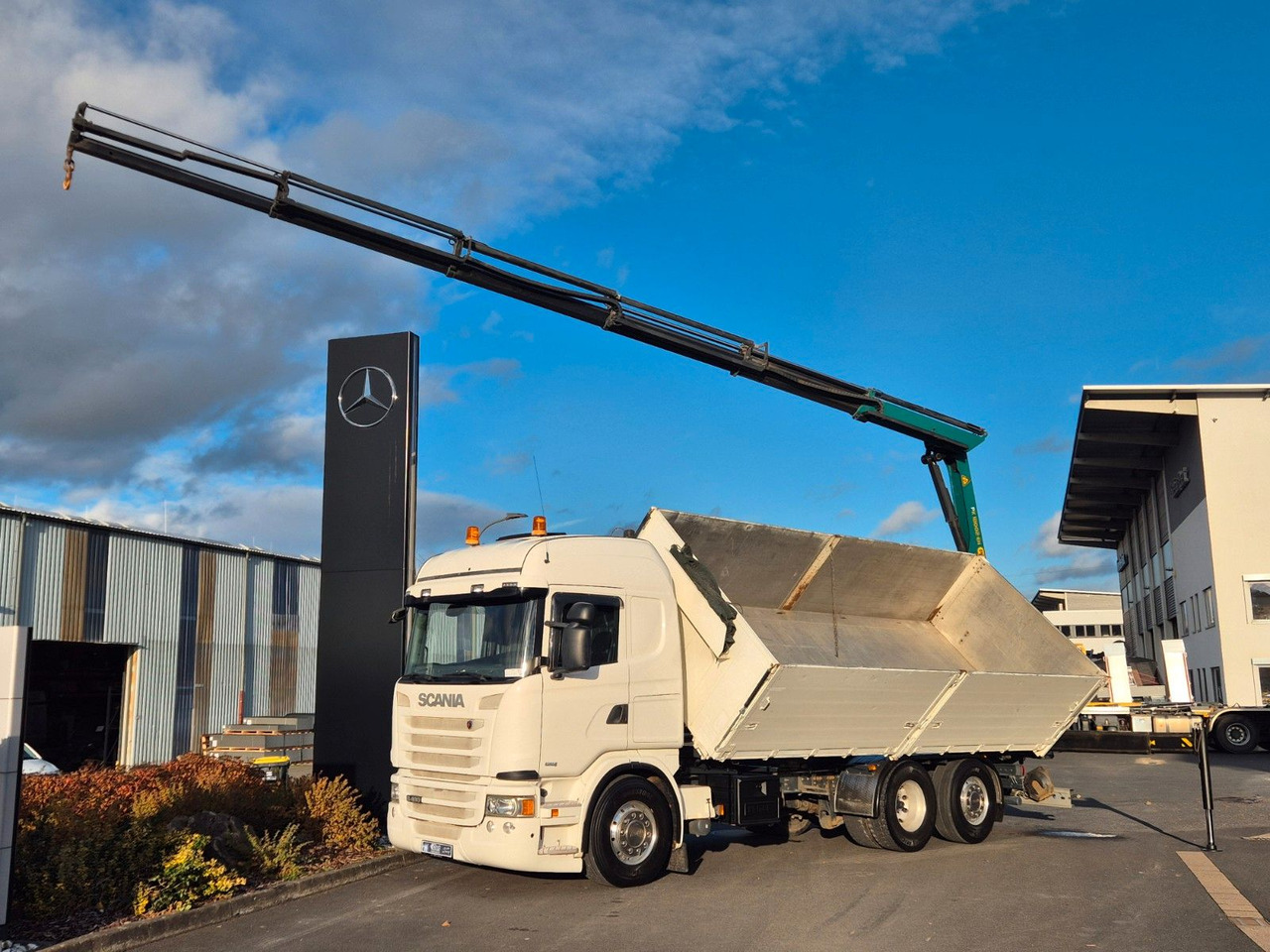 Scania G490 LB6x2*4HNB Palfinger PK 18002-EH D Funk AHK - Tipvogn lastbil, Lastbil med kran: billede 1 Scania G490 LB6x2*4HNB Palfinger PK 18002-EH D Funk AHK - Tipvogn lastbil, Lastbil med kran: billede 1