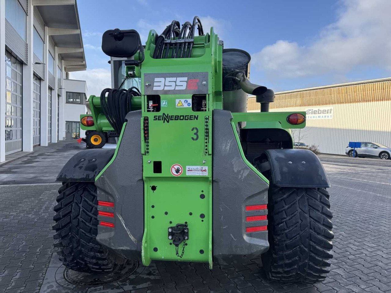 Sennebogen 355 E / Greifschaufel / nur 998h! - Gummihjulslæsser: billede 3 Sennebogen 355 E / Greifschaufel / nur 998h! - Gummihjulslæsser: billede 3