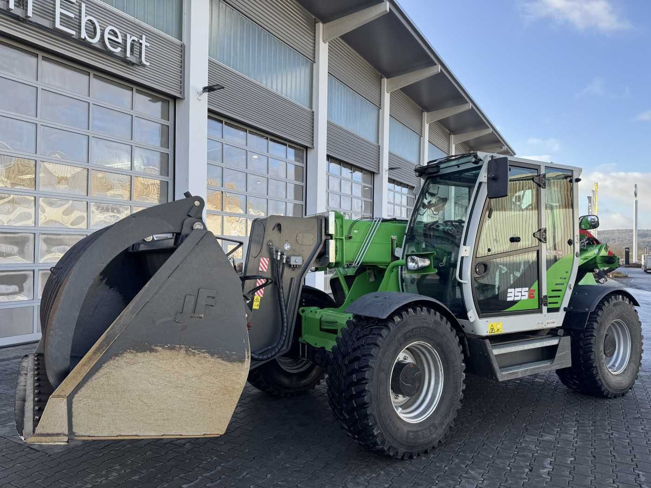 Sennebogen 355 E / Greifschaufel / nur 998h! - Gummihjulslæsser: billede 5 Sennebogen 355 E / Greifschaufel / nur 998h! - Gummihjulslæsser: billede 5