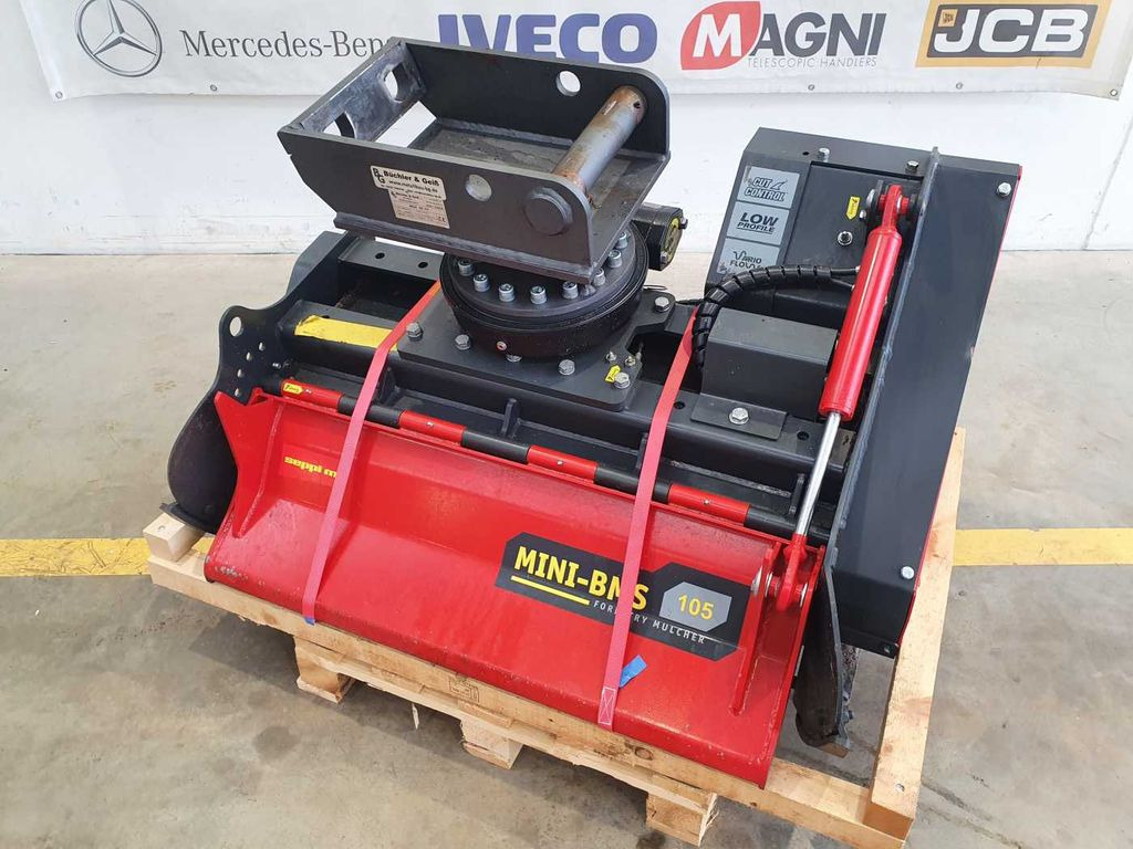Seppi M. MINI-BMS 105 Mulcher / DEMO / Drehmotor Seppi M. MINI-BMS 105 Mulcher / DEMO / Drehmotor - Grenknuser: billede 2 Seppi M. MINI-BMS 105 Mulcher / DEMO / Drehmotor Seppi M. MINI-BMS 105 Mulcher / DEMO / Drehmotor - Grenknuser: billede 2