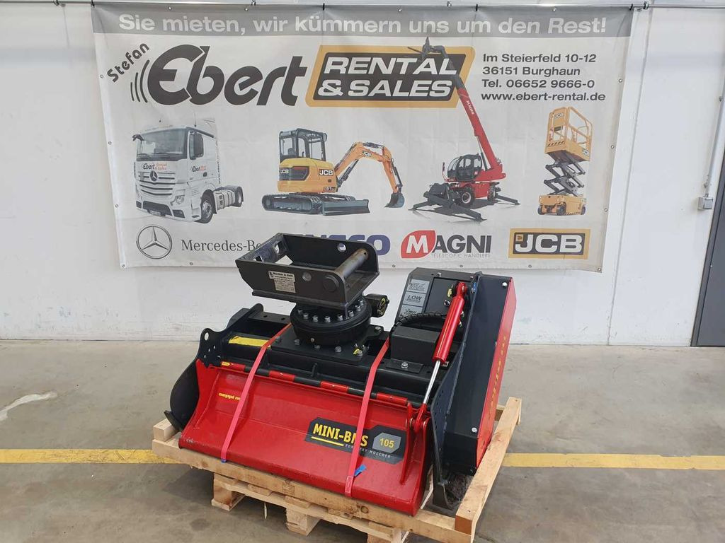 Seppi M. MINI-BMS 105 Mulcher / DEMO / Drehmotor - Grenknuser: billede 1 Seppi M. MINI-BMS 105 Mulcher / DEMO / Drehmotor - Grenknuser: billede 1