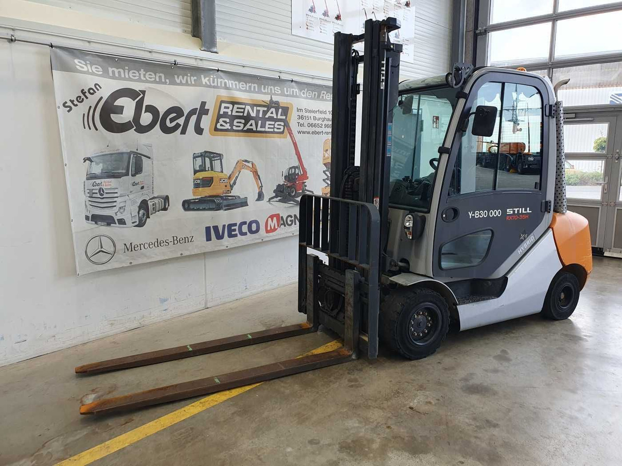 Still RX70-35 / Duplex: 3.40m / nur 1.328h! / SS - Diesel gaffeltruck: billede 5 Still RX70-35 / Duplex: 3.40m / nur 1.328h! / SS - Diesel gaffeltruck: billede 5