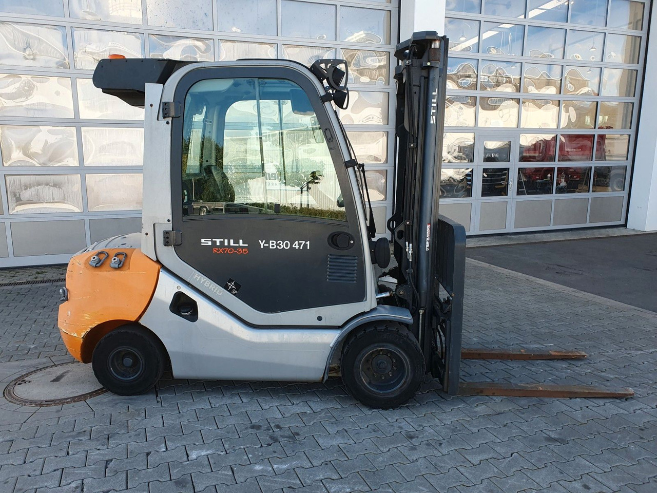 Still RX70-35 / Triplex: 4.80m / nur 2.004h! / Klima - Diesel gaffeltruck: billede 3 Still RX70-35 / Triplex: 4.80m / nur 2.004h! / Klima - Diesel gaffeltruck: billede 3