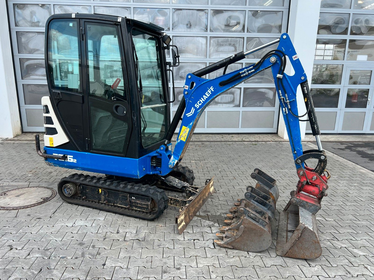 Terex TC16 / 2017 / 1.769h / Löffelpaket / Powertilt - Minigravemaskine: billede 2 Terex TC16 / 2017 / 1.769h / Löffelpaket / Powertilt - Minigravemaskine: billede 2
