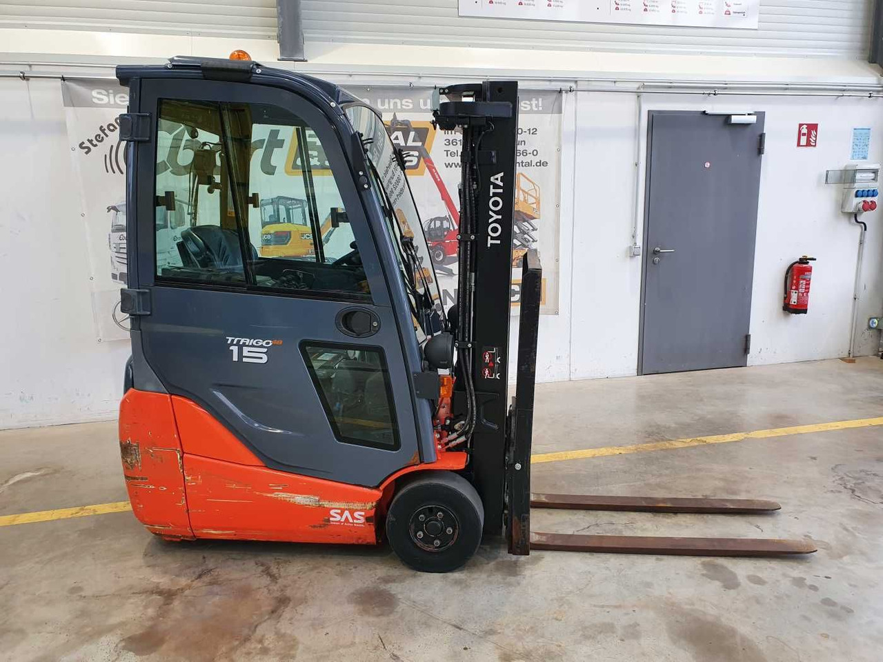 Toyota 8FBET15 / Batterie 07/2023 / HH: 4.3m! / 2.849h - El gaffeltruck: billede 2 Toyota 8FBET15 / Batterie 07/2023 / HH: 4.3m! / 2.849h - El gaffeltruck: billede 2