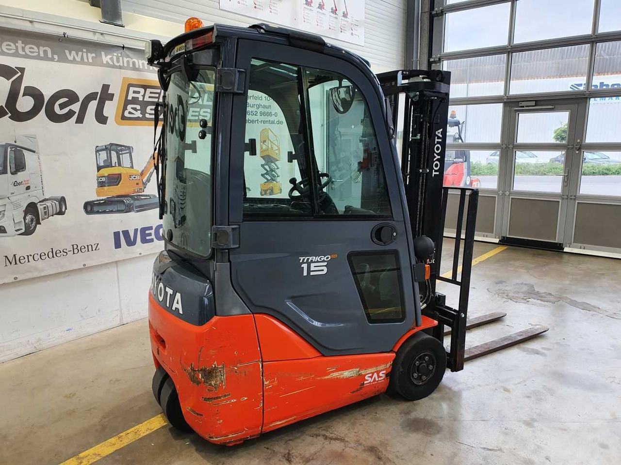 Toyota 8FBET15 / Batterie 07/2023 / HH: 4.3m! / 2.849h - El gaffeltruck: billede 3 Toyota 8FBET15 / Batterie 07/2023 / HH: 4.3m! / 2.849h - El gaffeltruck: billede 3