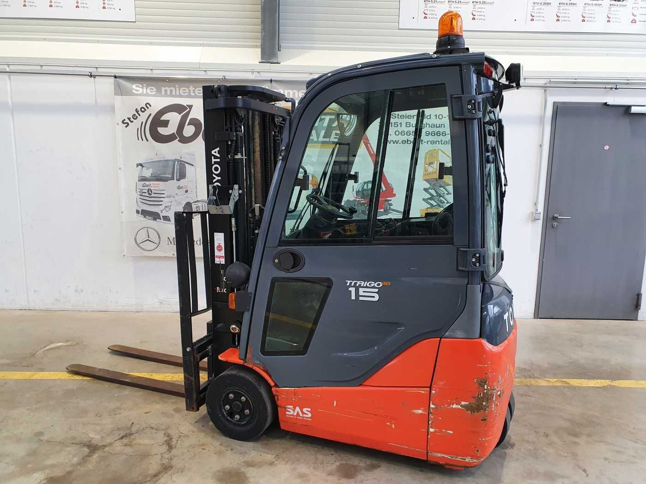 Toyota 8FBET15 / Batterie 07/2023 / HH: 4.3m! / 2.849h - El gaffeltruck: billede 5 Toyota 8FBET15 / Batterie 07/2023 / HH: 4.3m! / 2.849h - El gaffeltruck: billede 5