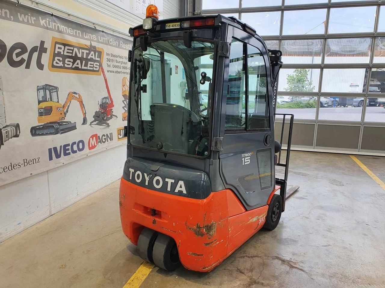Toyota 8FBET15 / Batterie 07/2023 / HH: 4.3m! / 2.849h - El gaffeltruck: billede 4 Toyota 8FBET15 / Batterie 07/2023 / HH: 4.3m! / 2.849h - El gaffeltruck: billede 4
