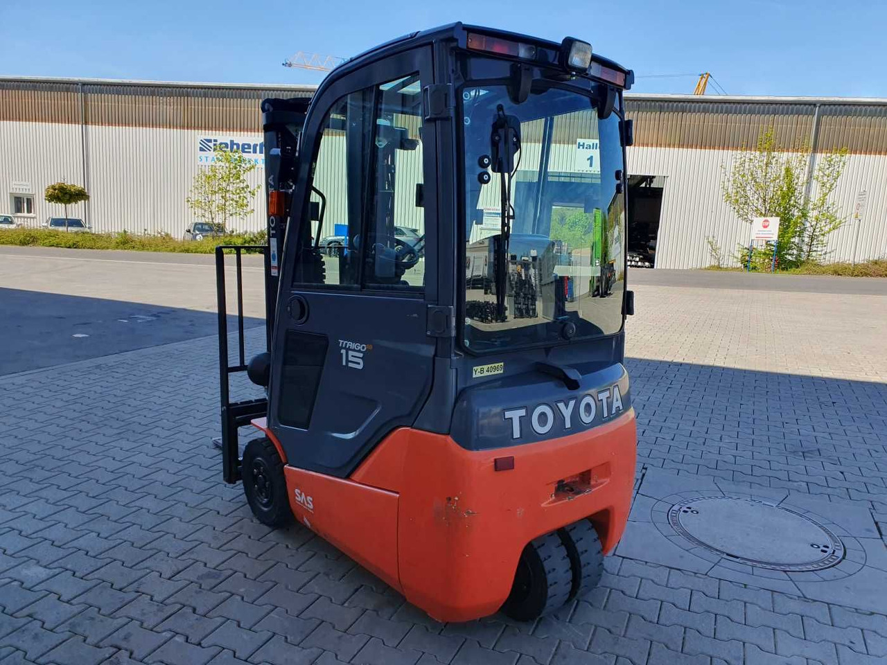 Toyota 8FBET15 / Triplex: 4.30m / nur 3.489h! / 2022 - El gaffeltruck: billede 5 Toyota 8FBET15 / Triplex: 4.30m / nur 3.489h! / 2022 - El gaffeltruck: billede 5