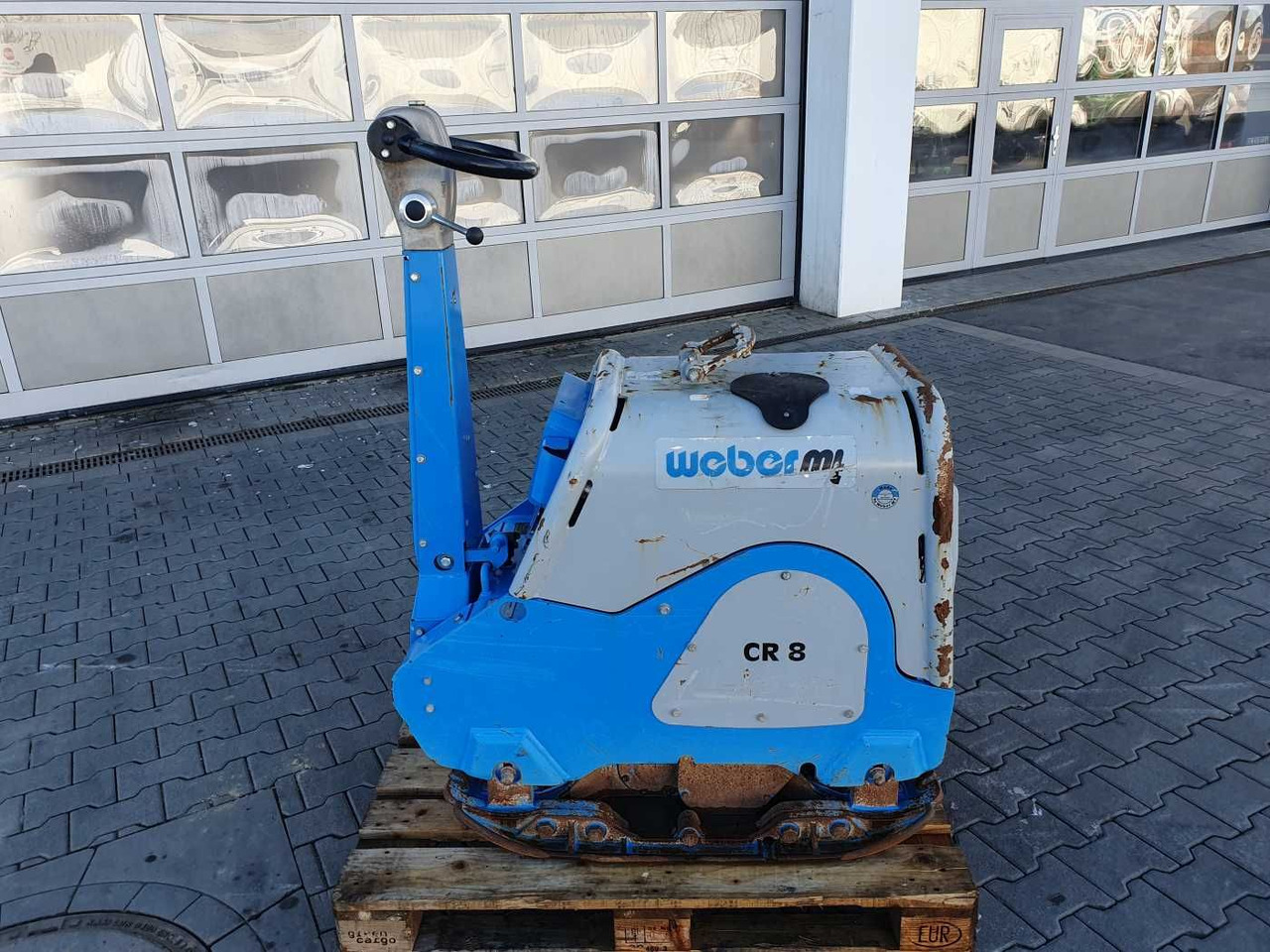 Weber CR 8 Hatz-Diesel 601kg Rüttelplatte 117 h - Pladevibrator: billede 2 Weber CR 8 Hatz-Diesel 601kg Rüttelplatte 117 h - Pladevibrator: billede 2