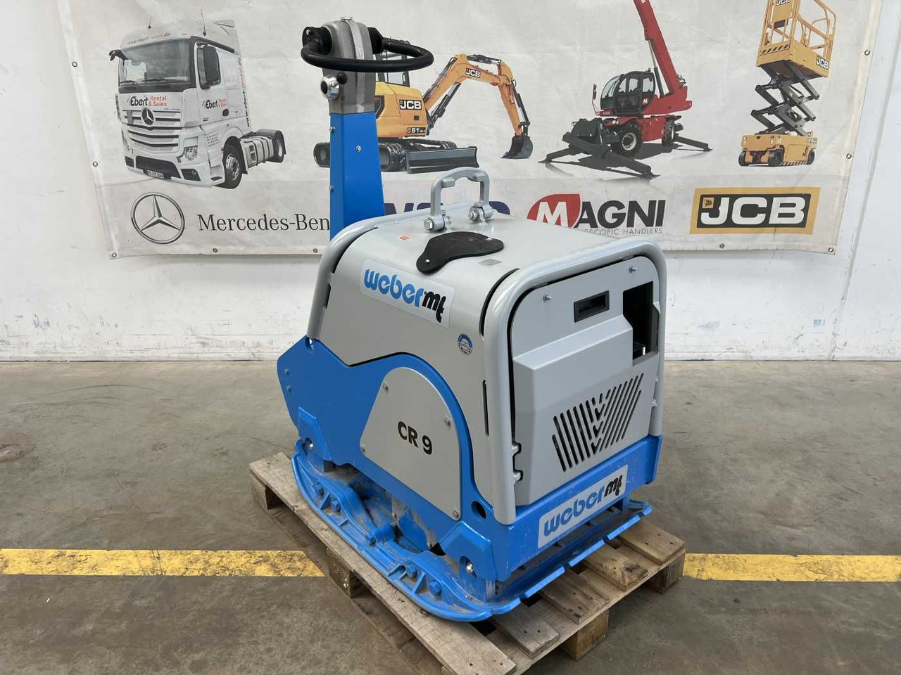 Weber CR 9 Hatz-Diesel / 736kg / E-Start / DEMO - Pladevibrator: billede 2 Weber CR 9 Hatz-Diesel / 736kg / E-Start / DEMO - Pladevibrator: billede 2
